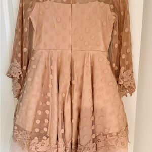 Polka Dot Lace Dress